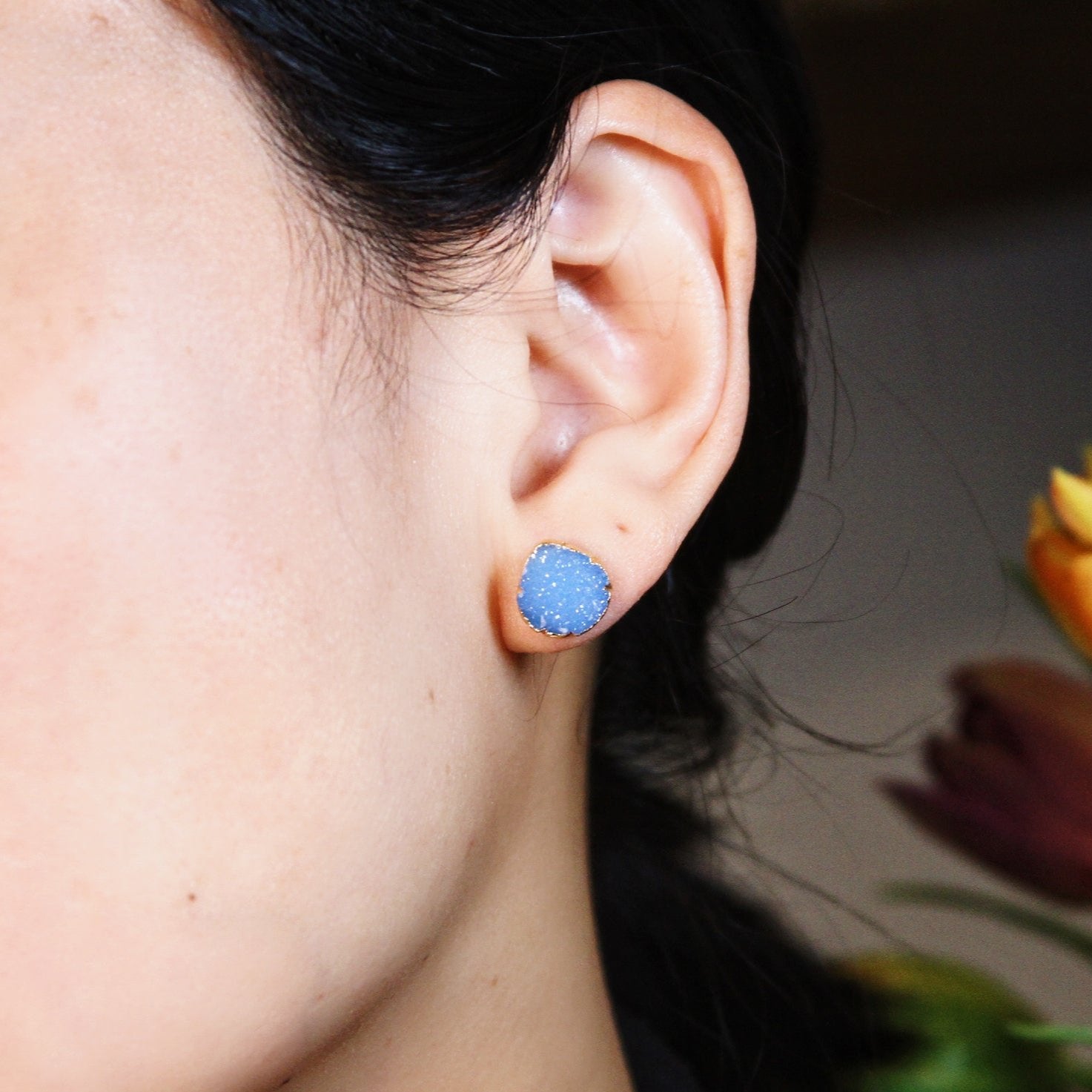 Druzy Studs