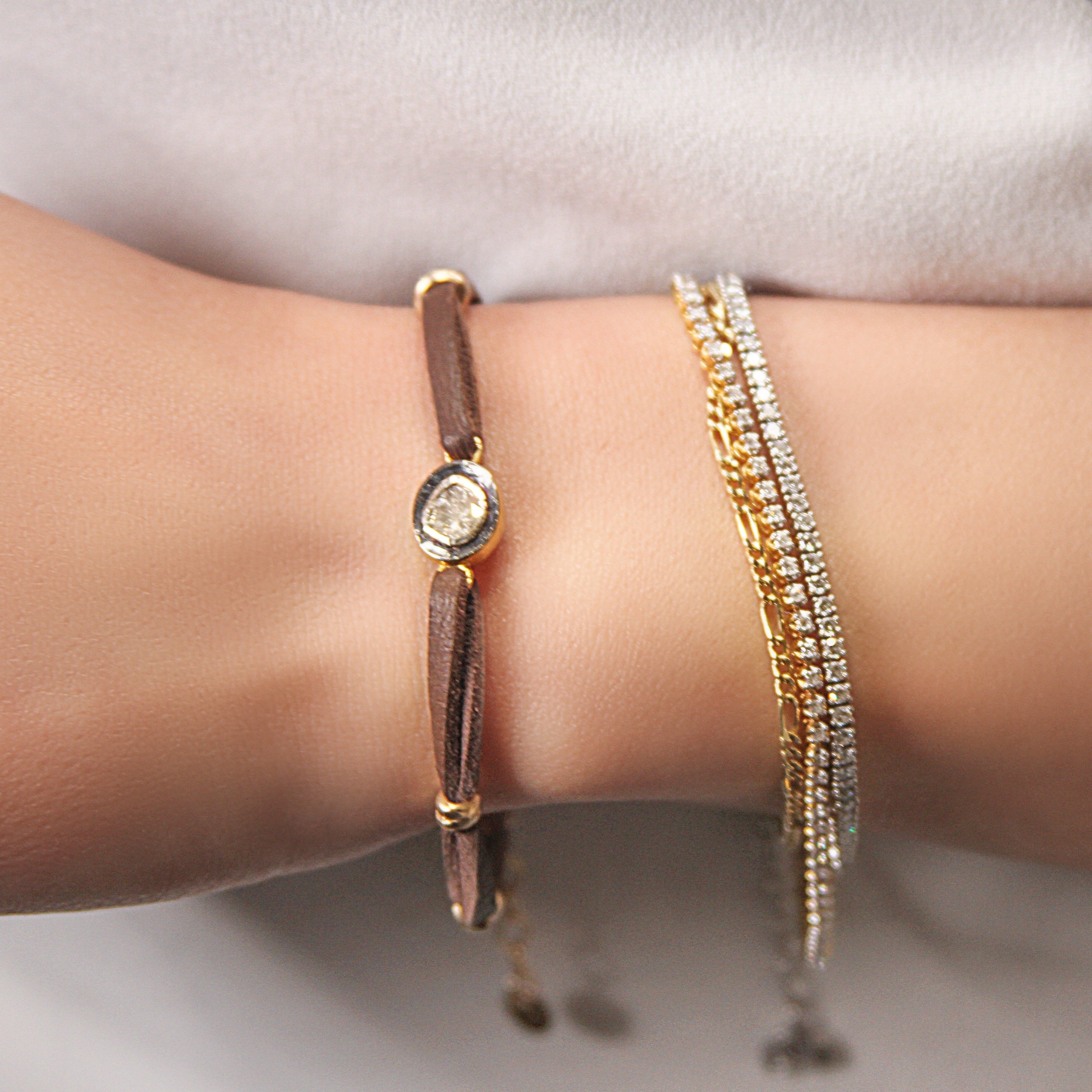 Polki diamond bracelet Clearance