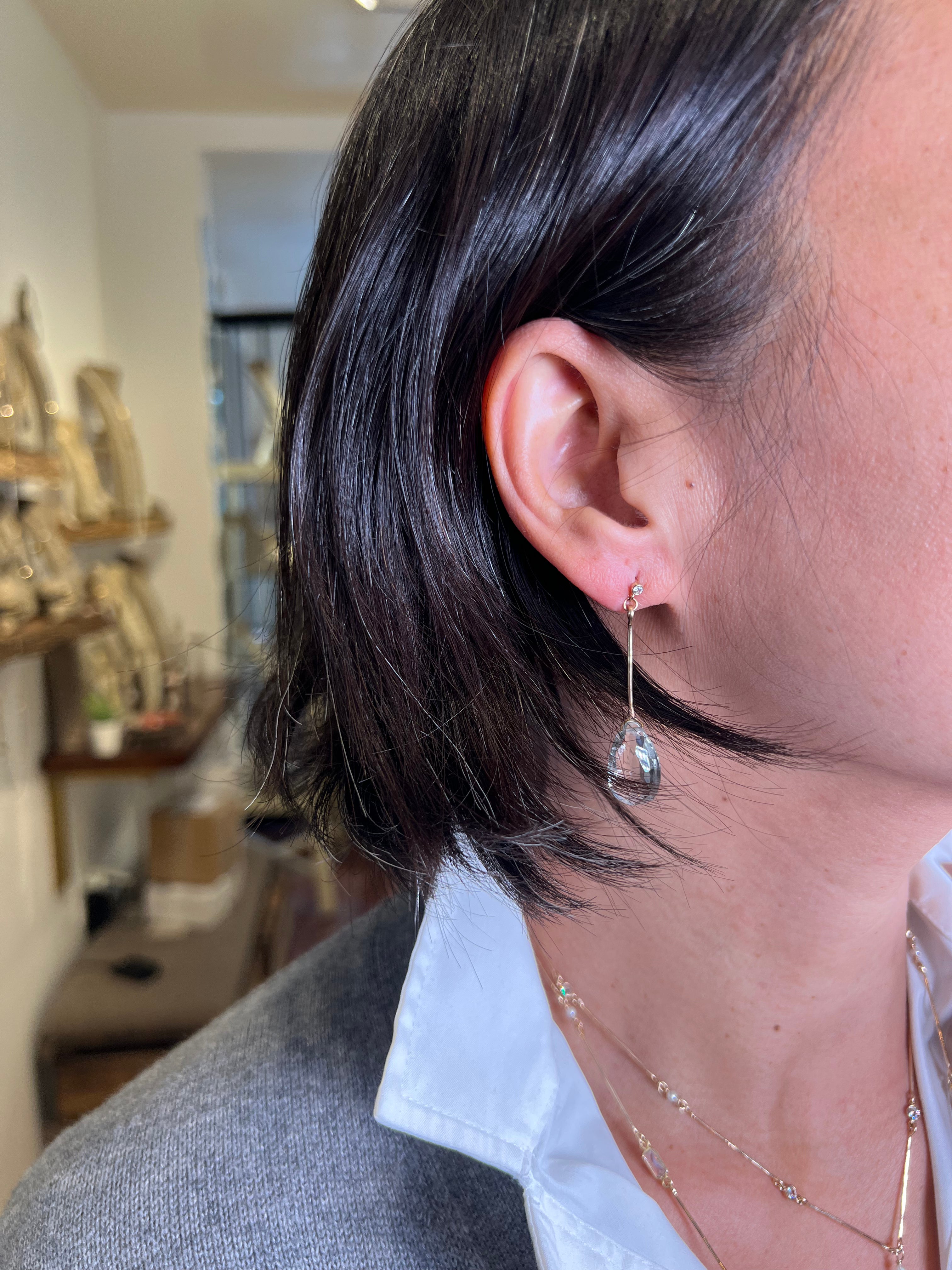 Amethyst Dangle Earrings