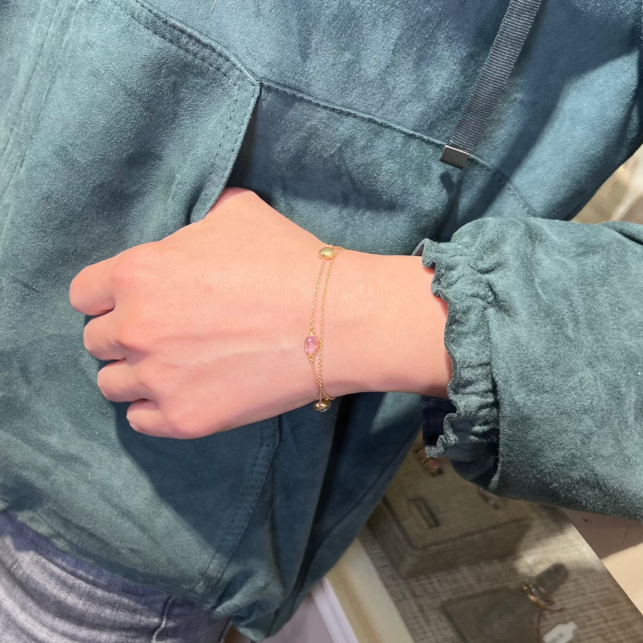 Little Sister Bracelet in 14k