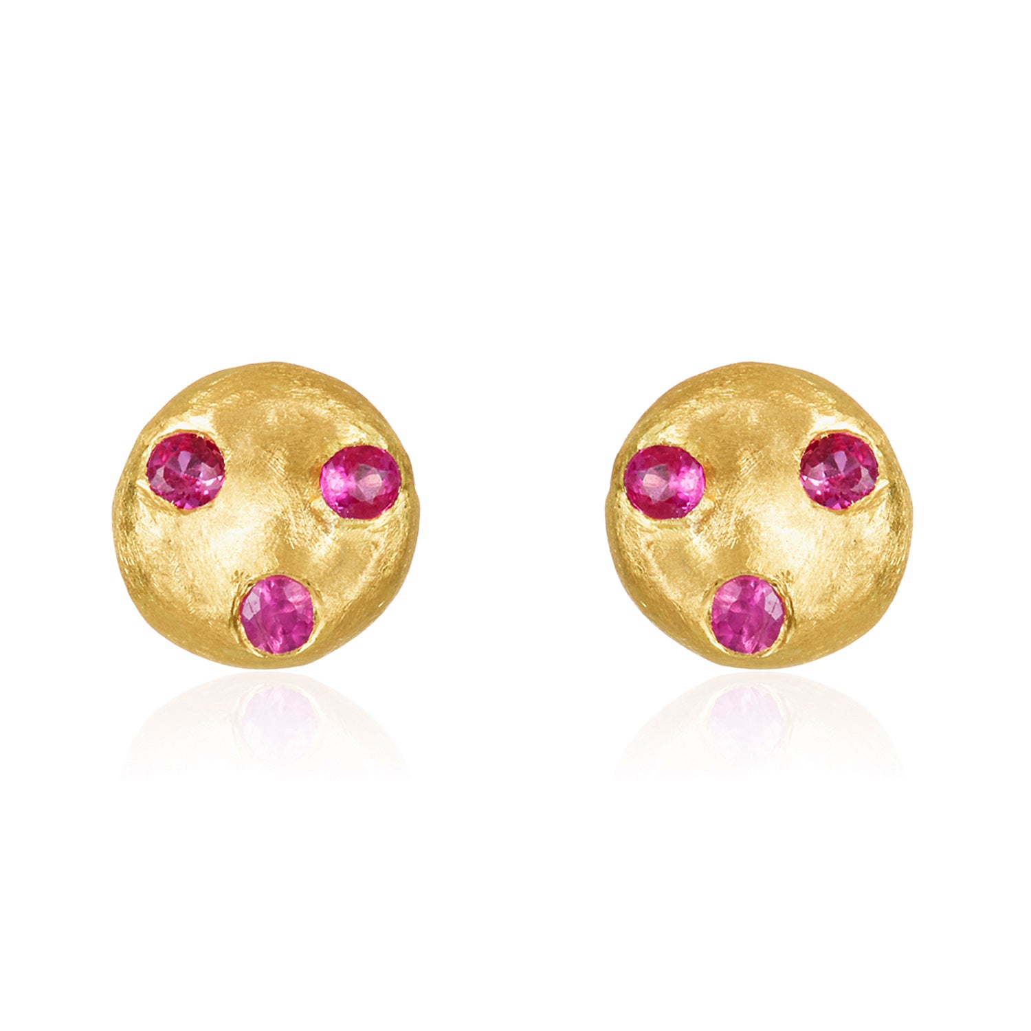 Oro Ruby Studs