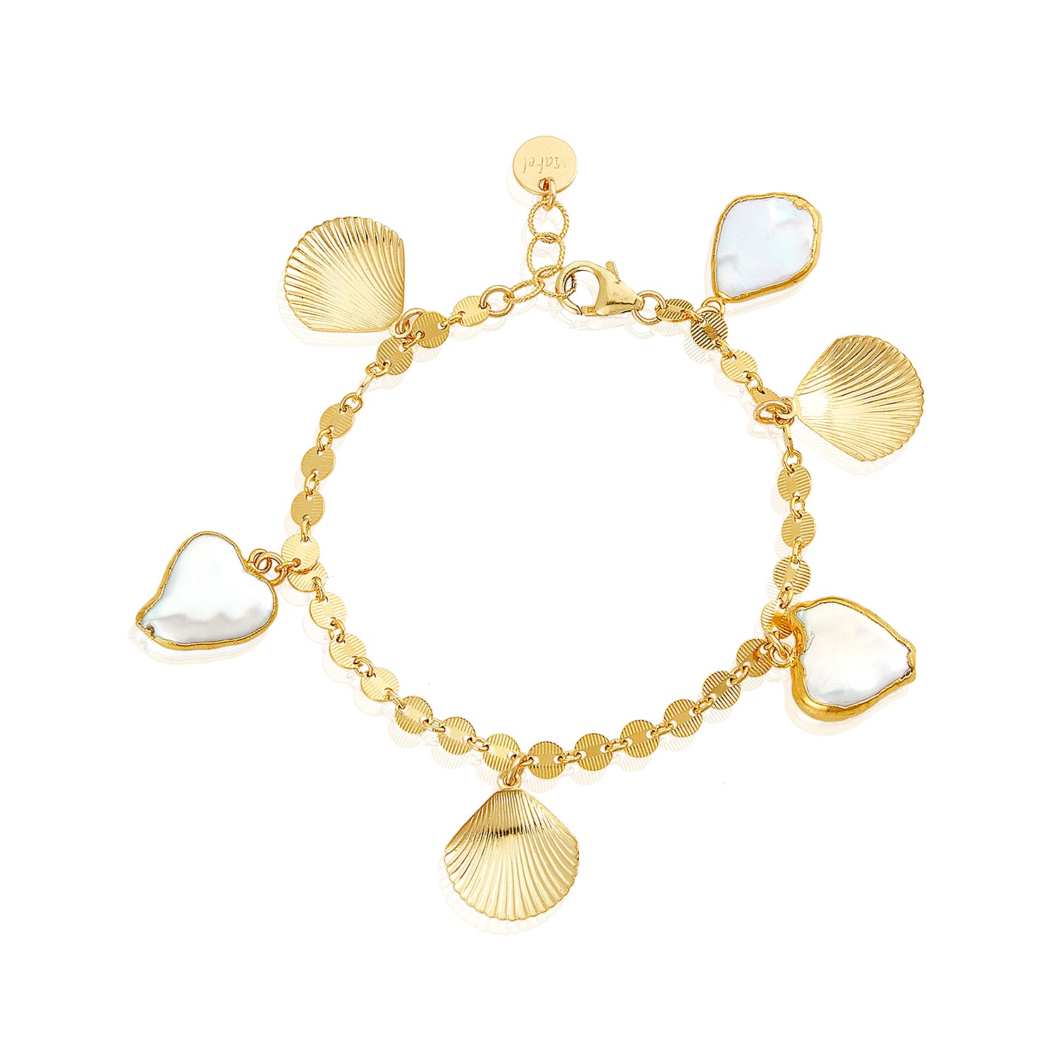 Seashell Charm Bracelet of Aphrodite