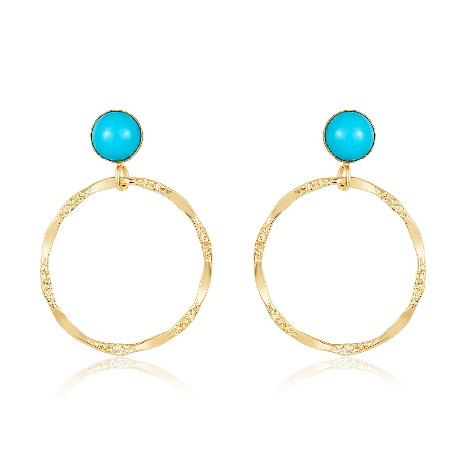 Cleopatra Hoop Earrings