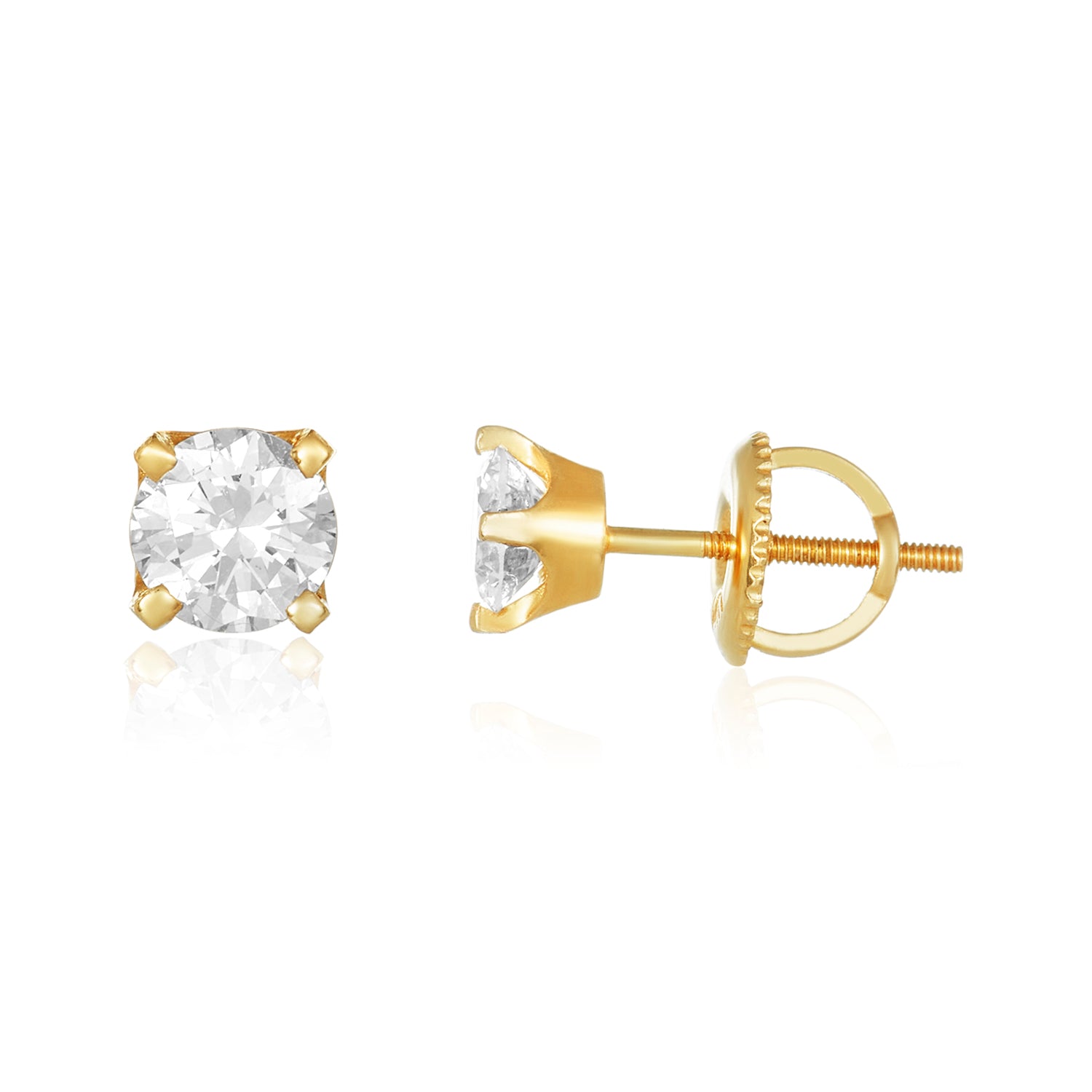 Forever Diamond Studs-Lab Grown Certified
