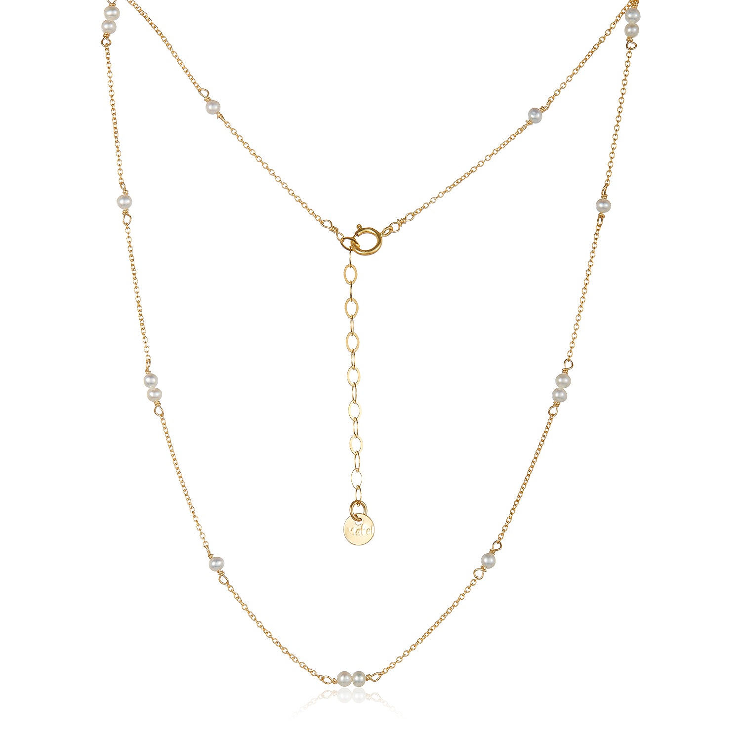 Section Pearl Necklace