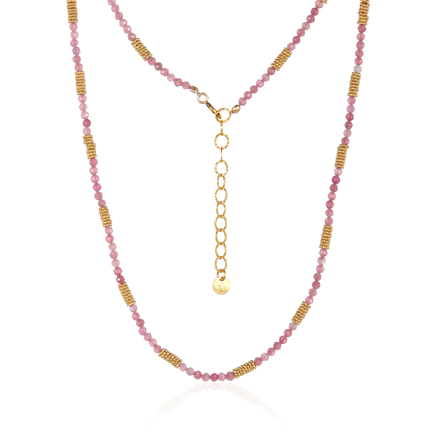 Pink Tourmaline Choker
