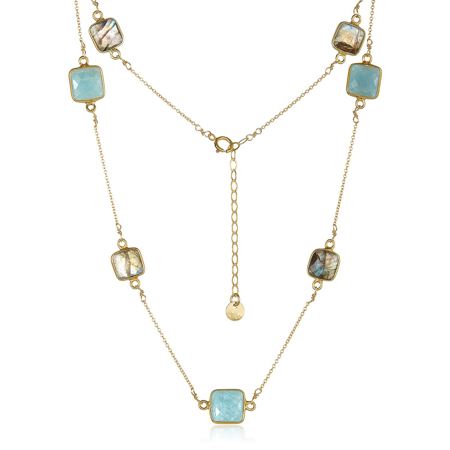 Lola Little Square Necklace