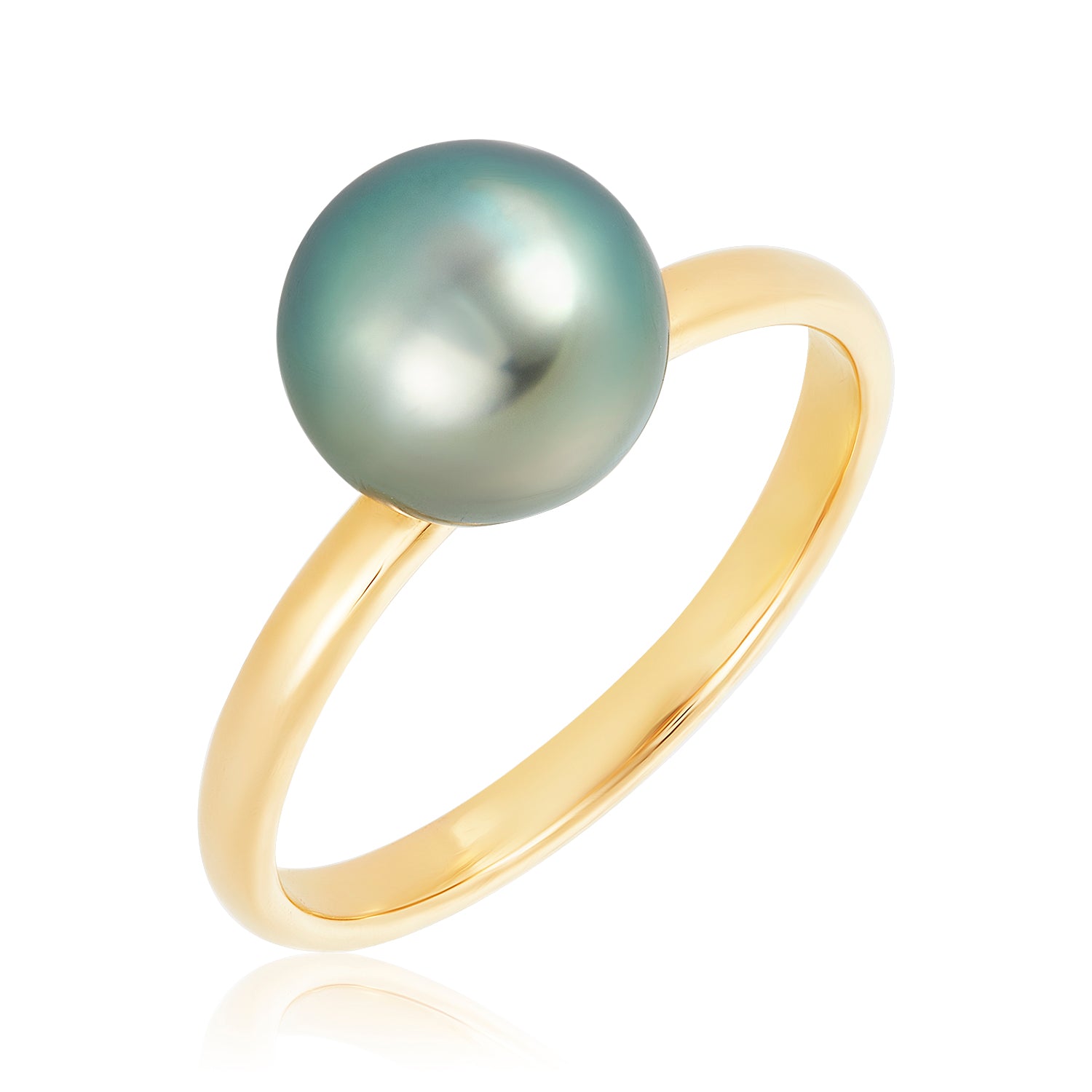 Tahitian Pearl 18k Gold Ring