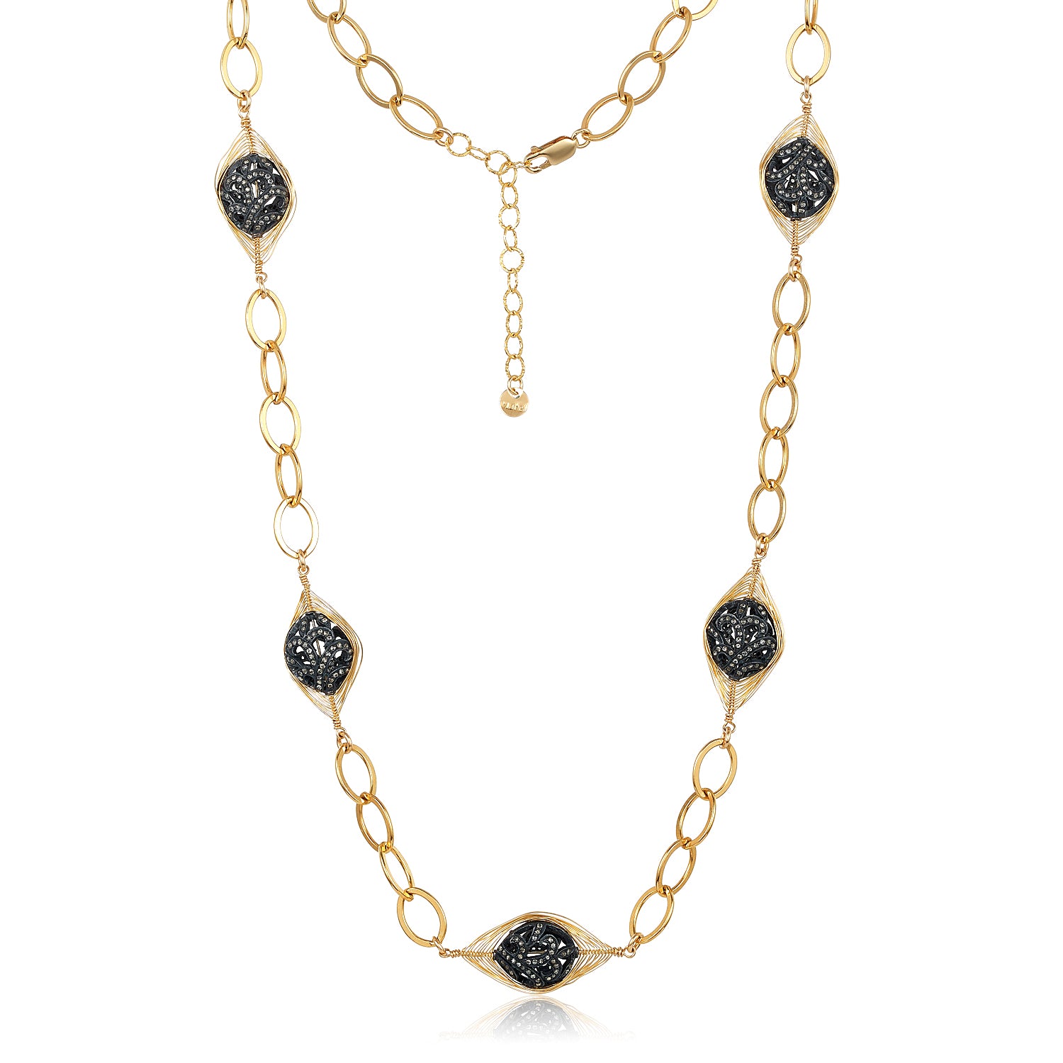 Megan Link Chain Gold Necklace
