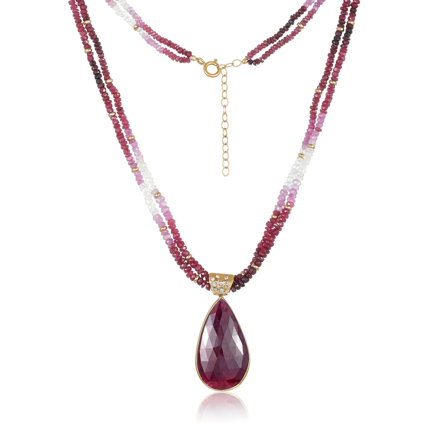 Moulin Rouge Double Strands Necklace-One available