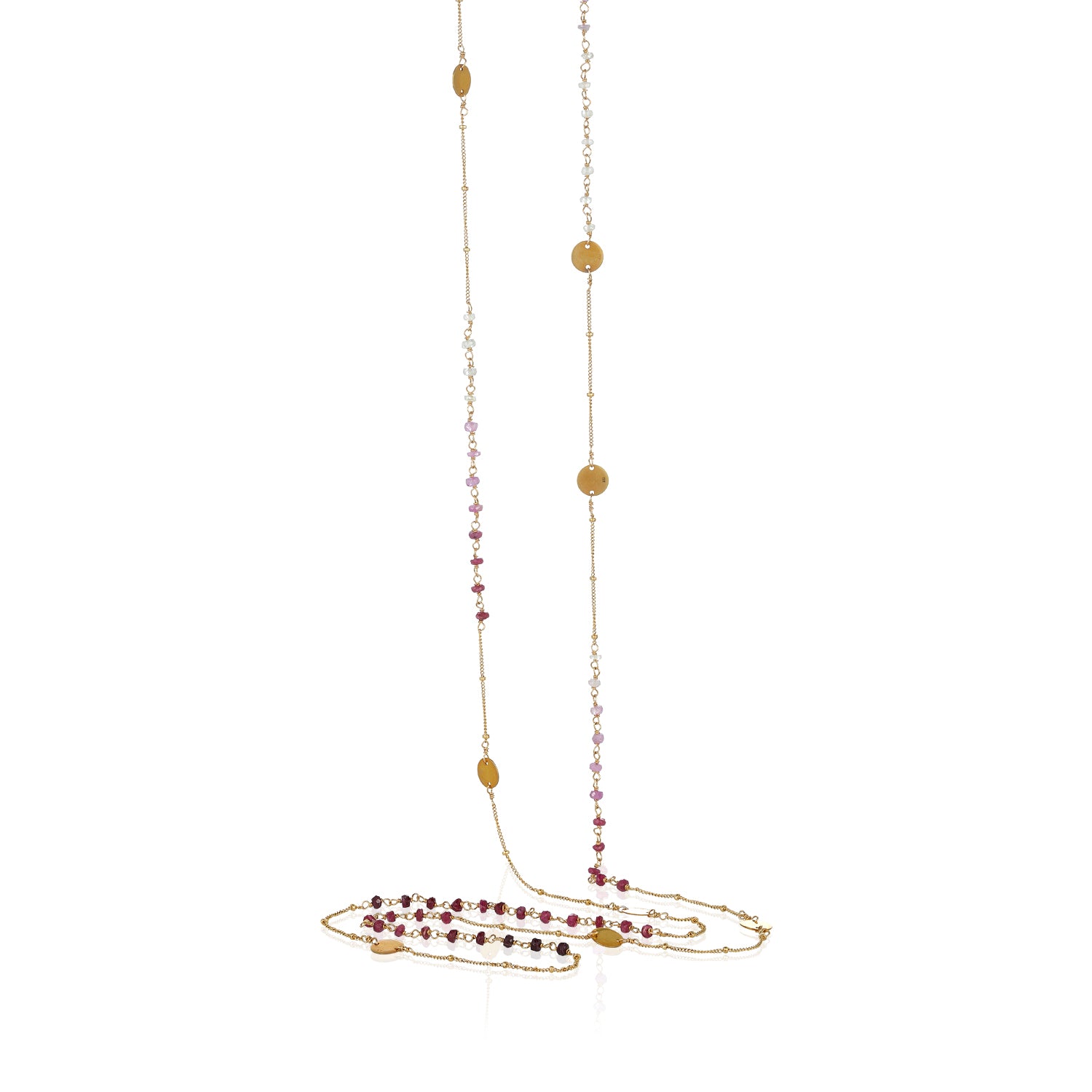 Scarlet Night Long Necklace