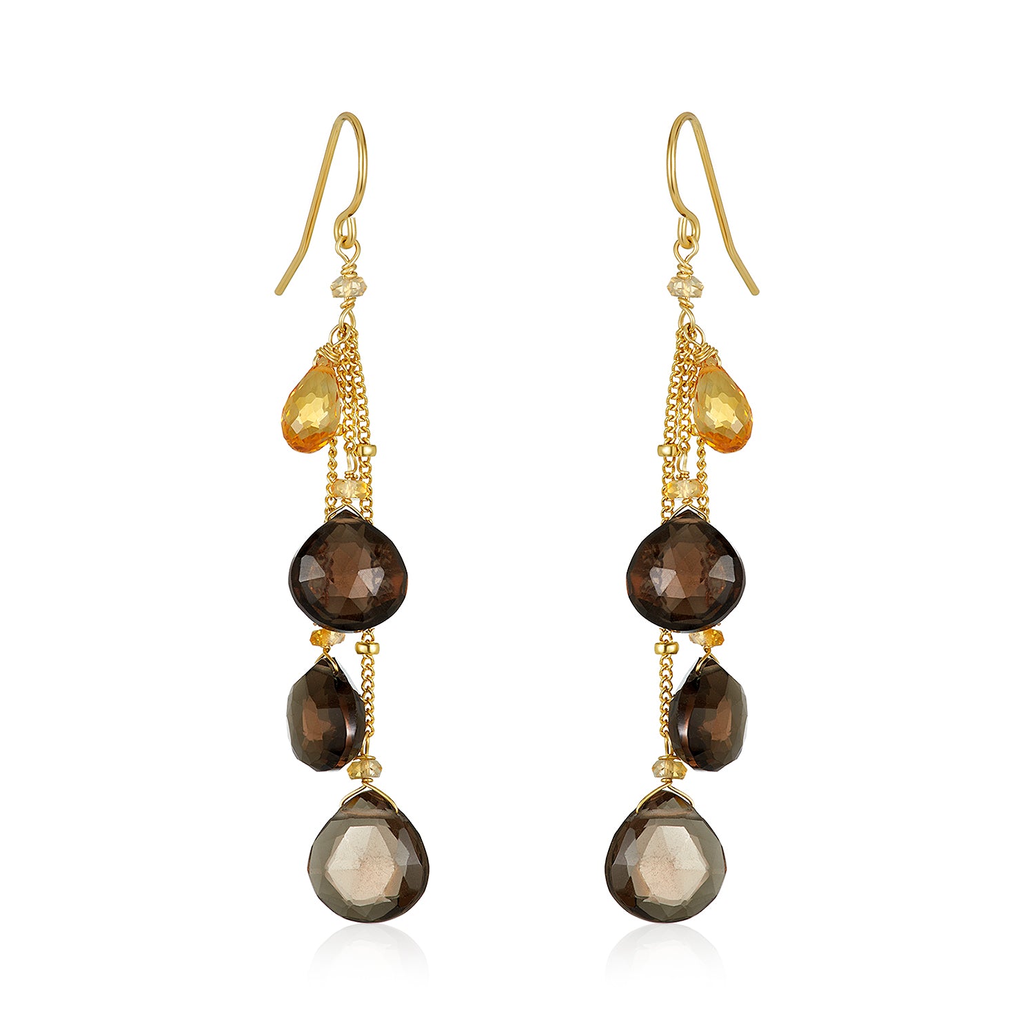 Waterfall Gem Drop Earrings