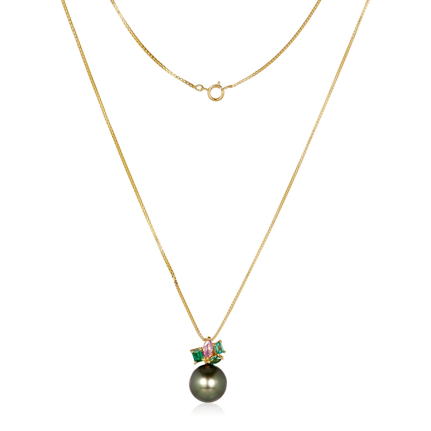 Spring Tahitian Pearl Necklace
