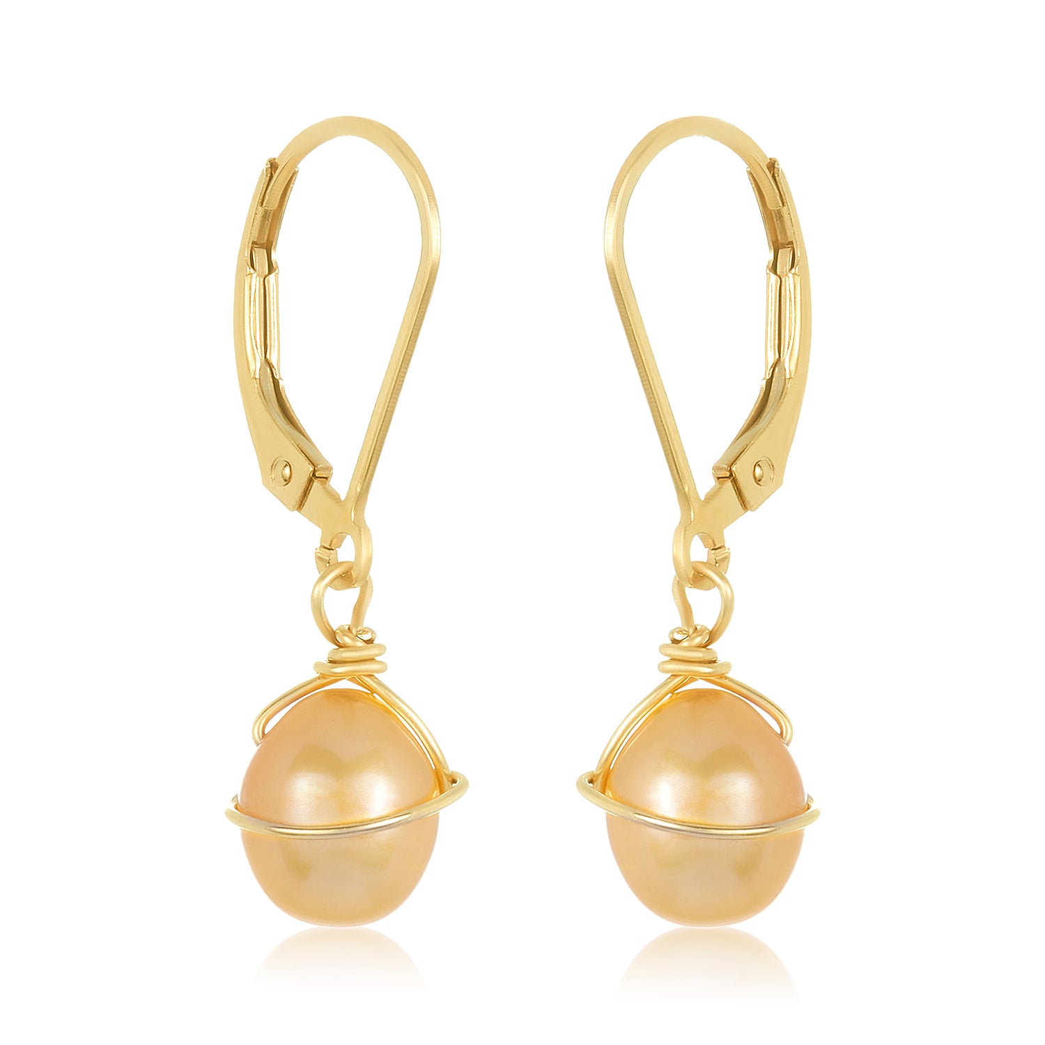 Golden Egg Earrings
