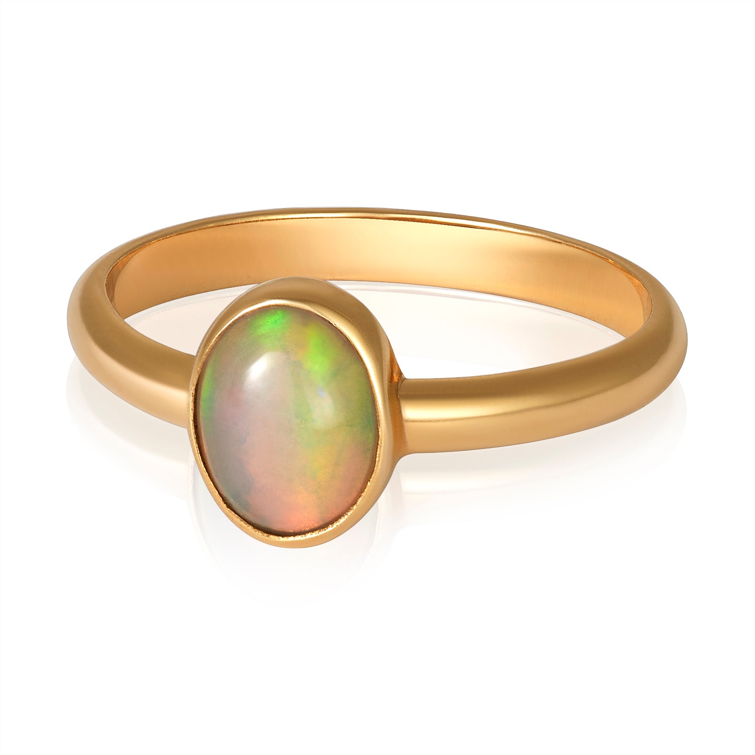 Opal Ring in 14k