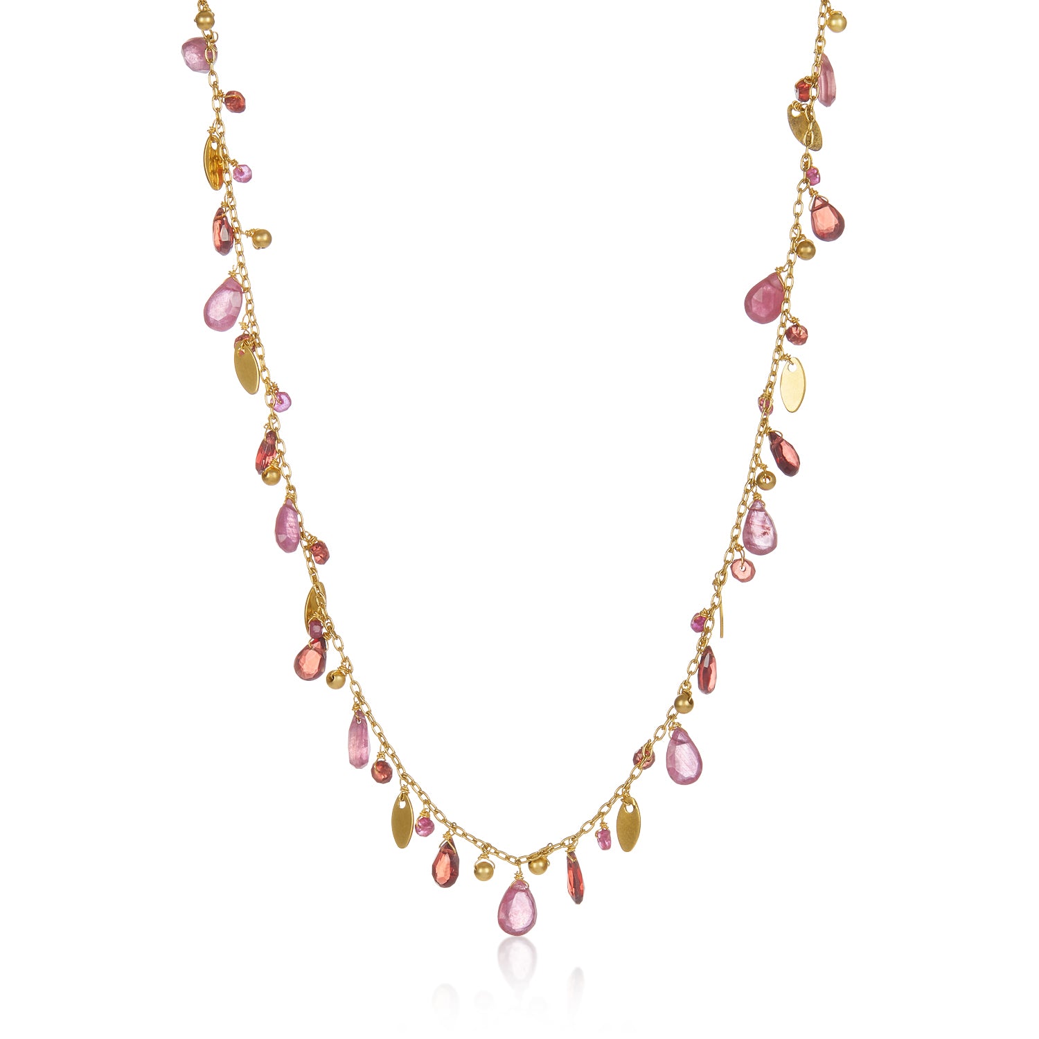 Leaf and Petal Necklace II