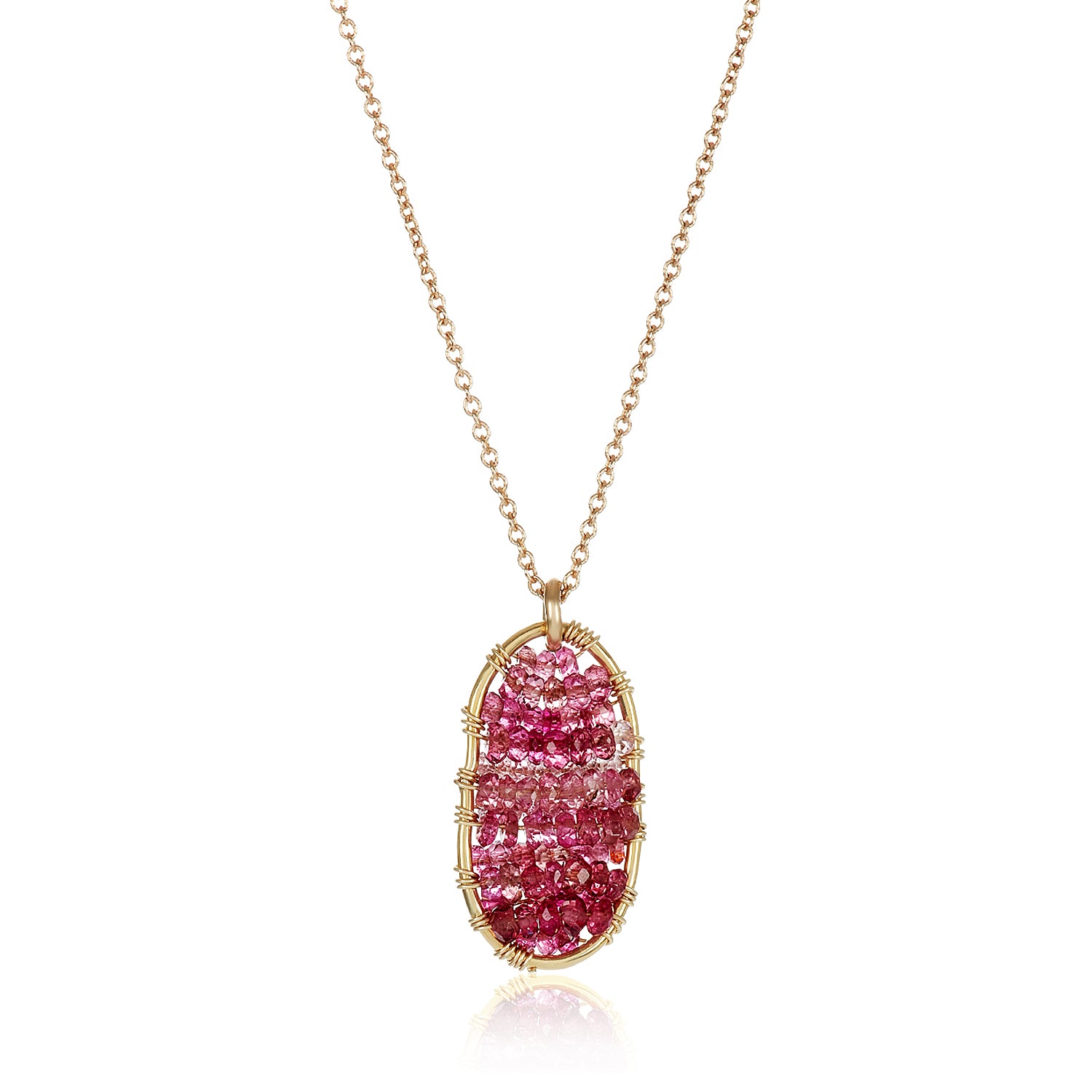 Grenada Necklace -Pink Tourmaline