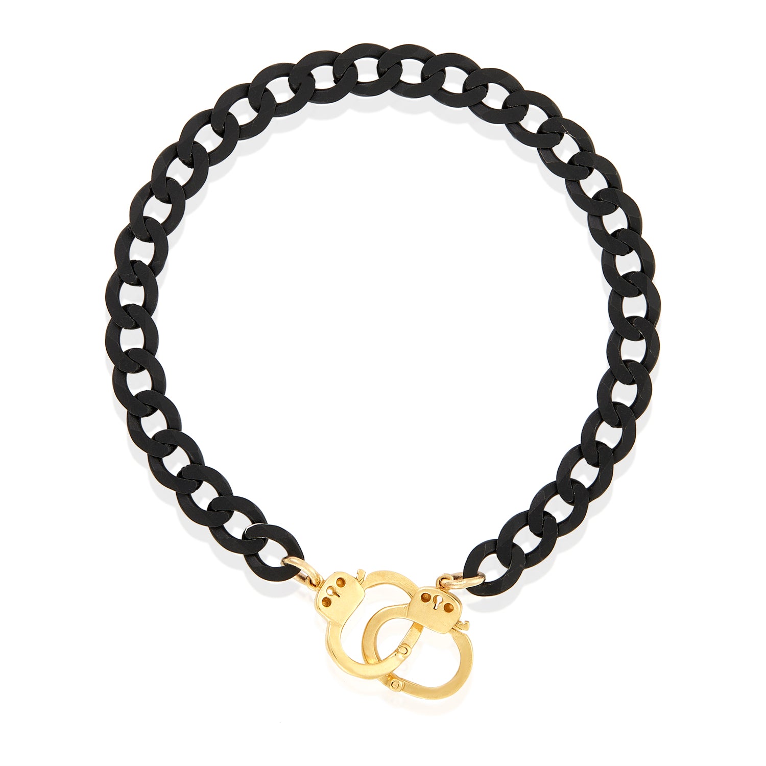 Handcuff Curb Chain Bracelet