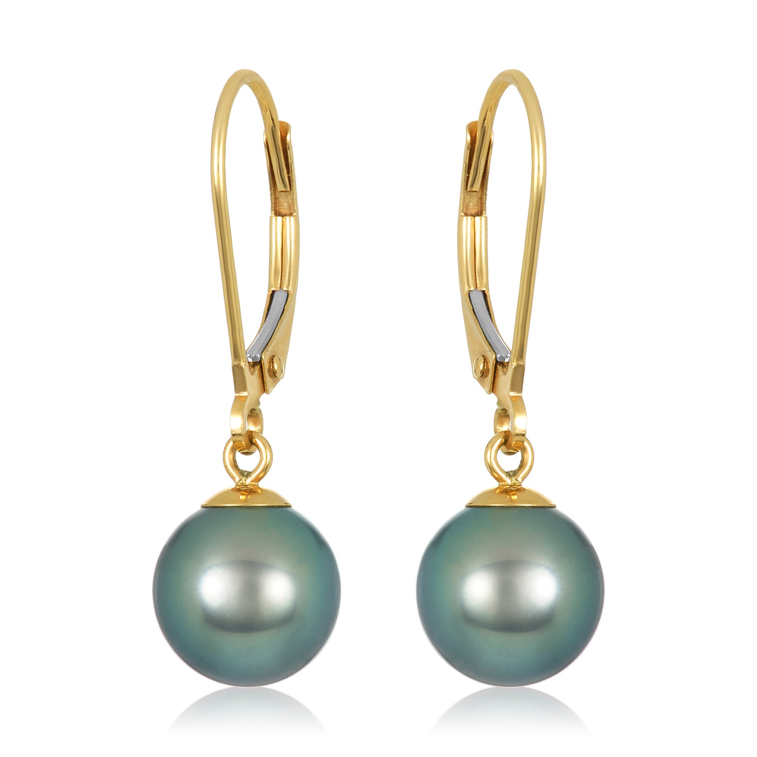 Perfect Grey Pearl earrings