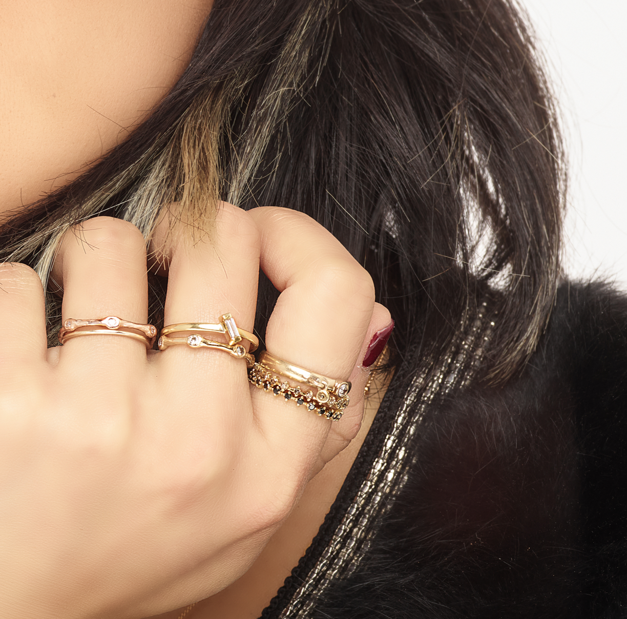 Lab-grown Diamond Baguette Ring