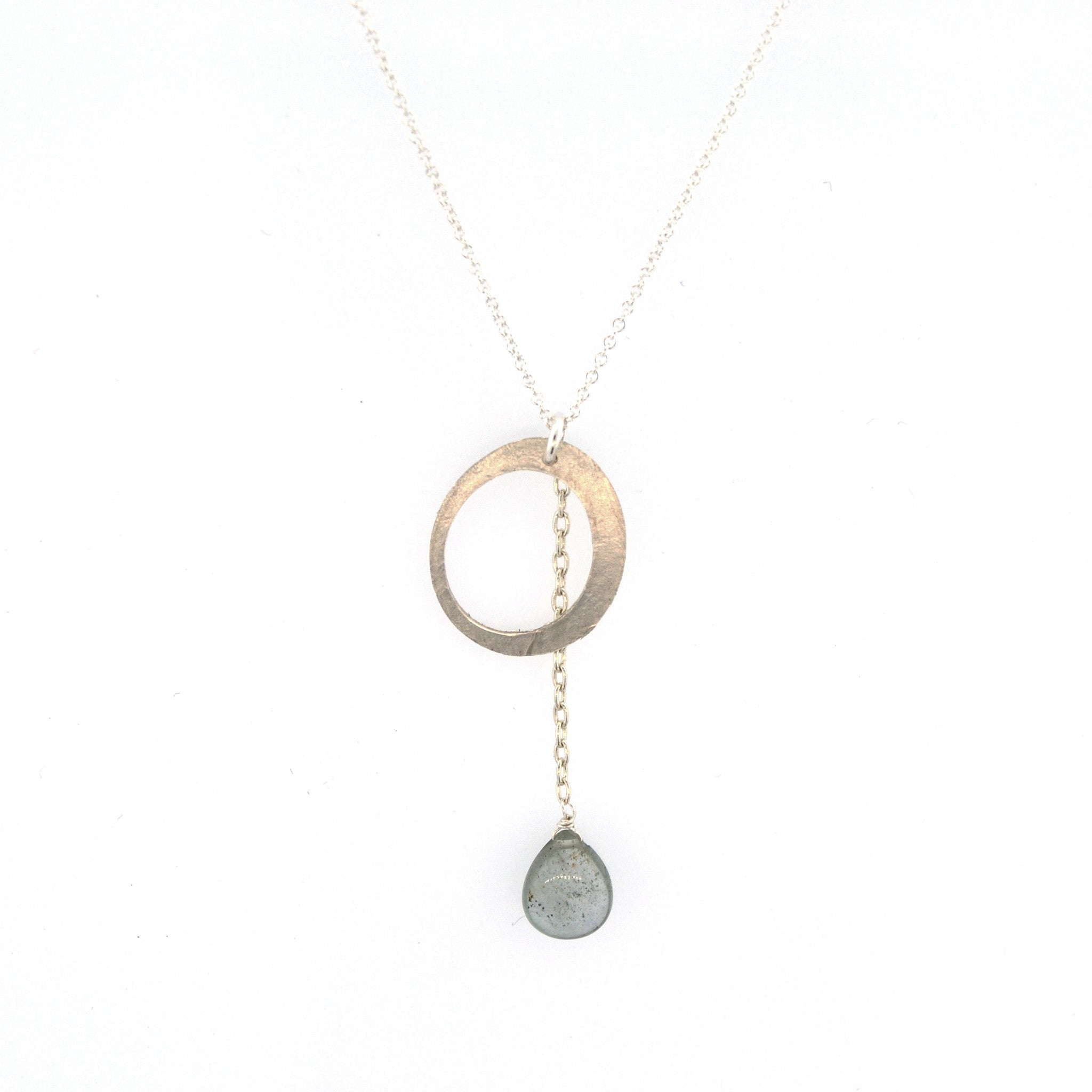 Falling Dew Silver Necklace