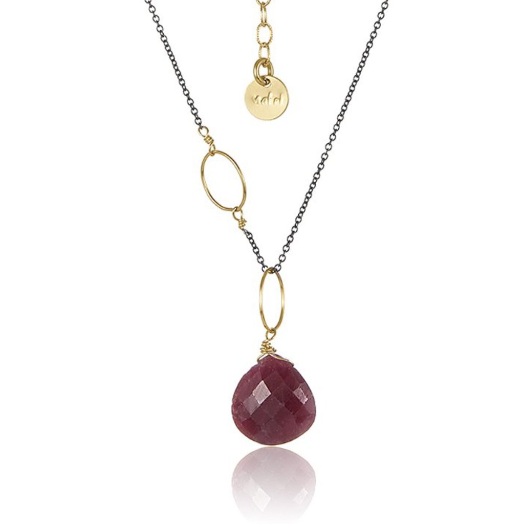 Jennifer Necklace - Ruby