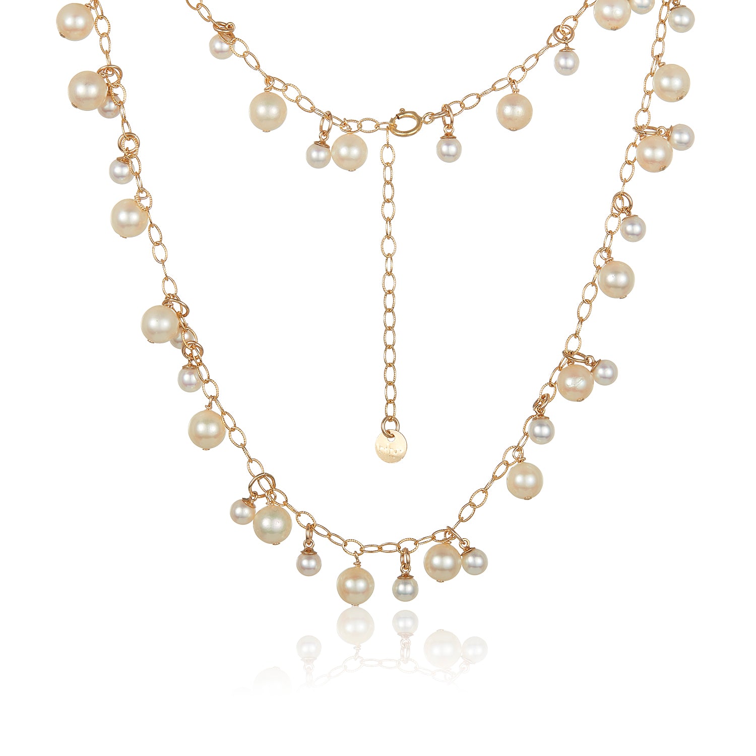 Laura Pearl Drops Necklace
