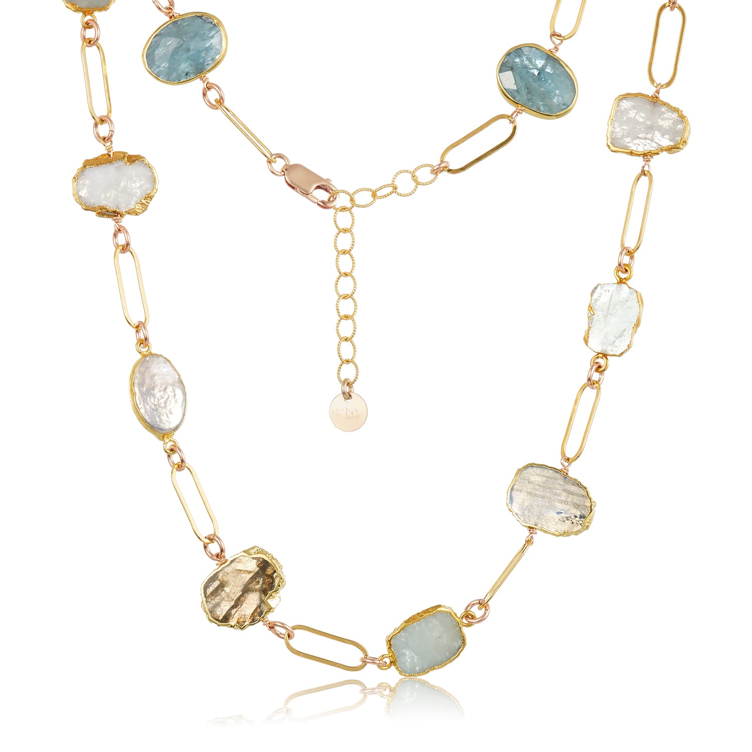Como Paperclip Necklace