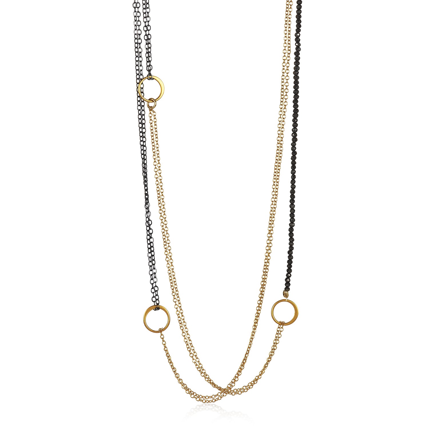 Necklace Of Azure-Pyrite