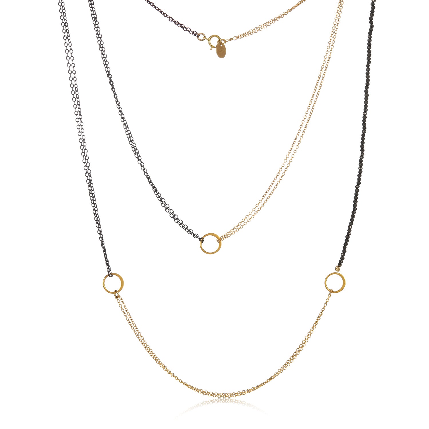 Necklace Of Azure-Pyrite