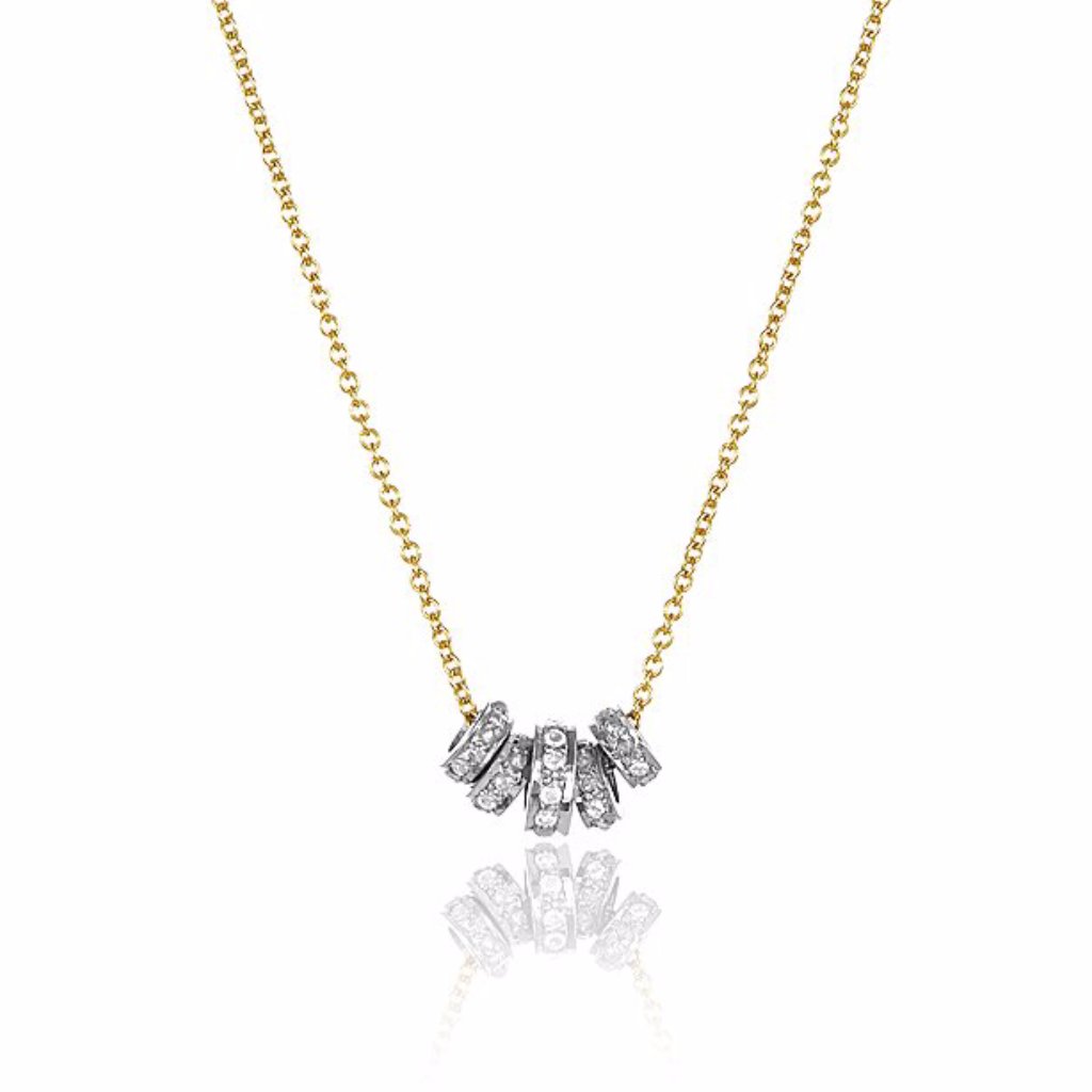 Diamond Big Dipper Necklace In 14k