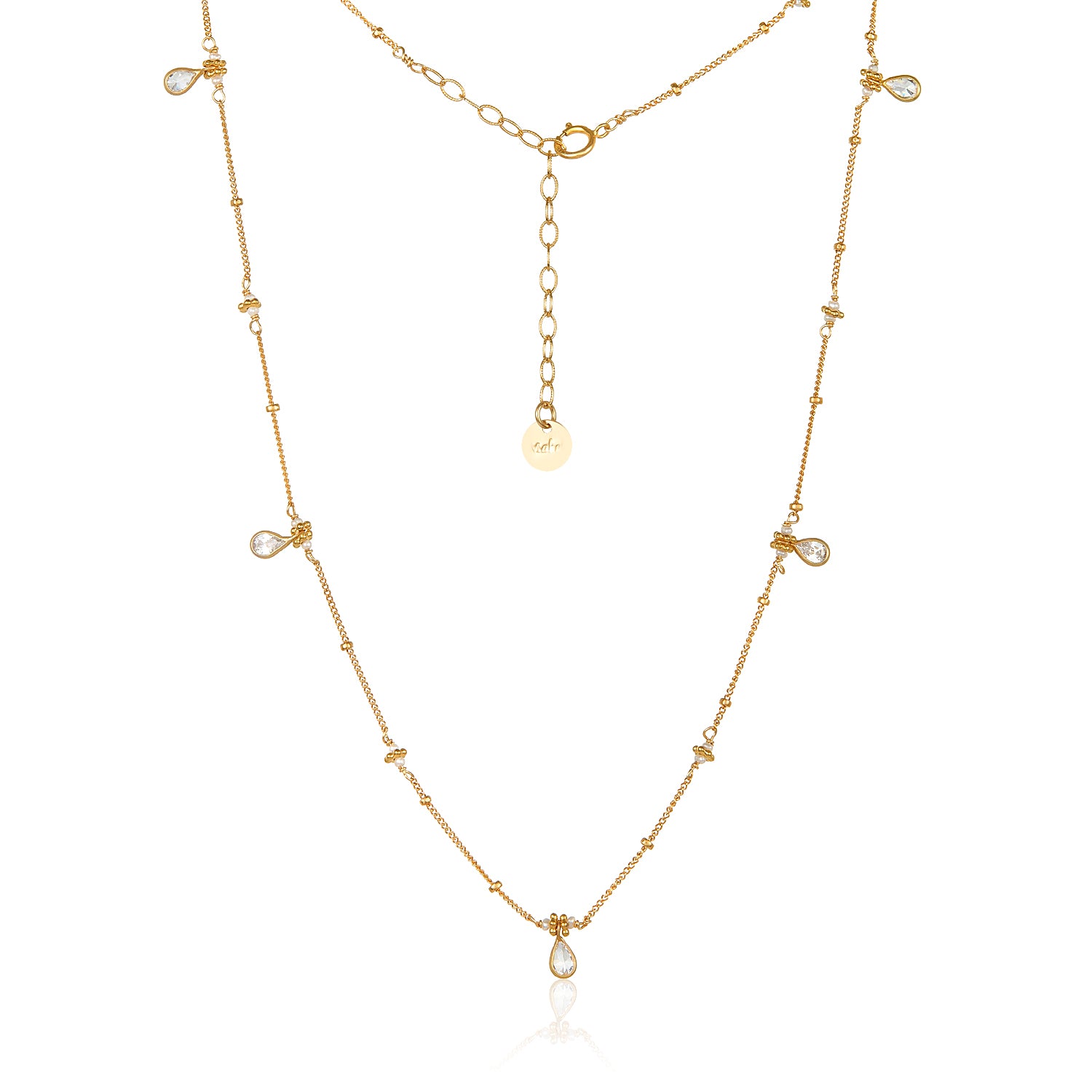 Flapper Chic CZ Necklace