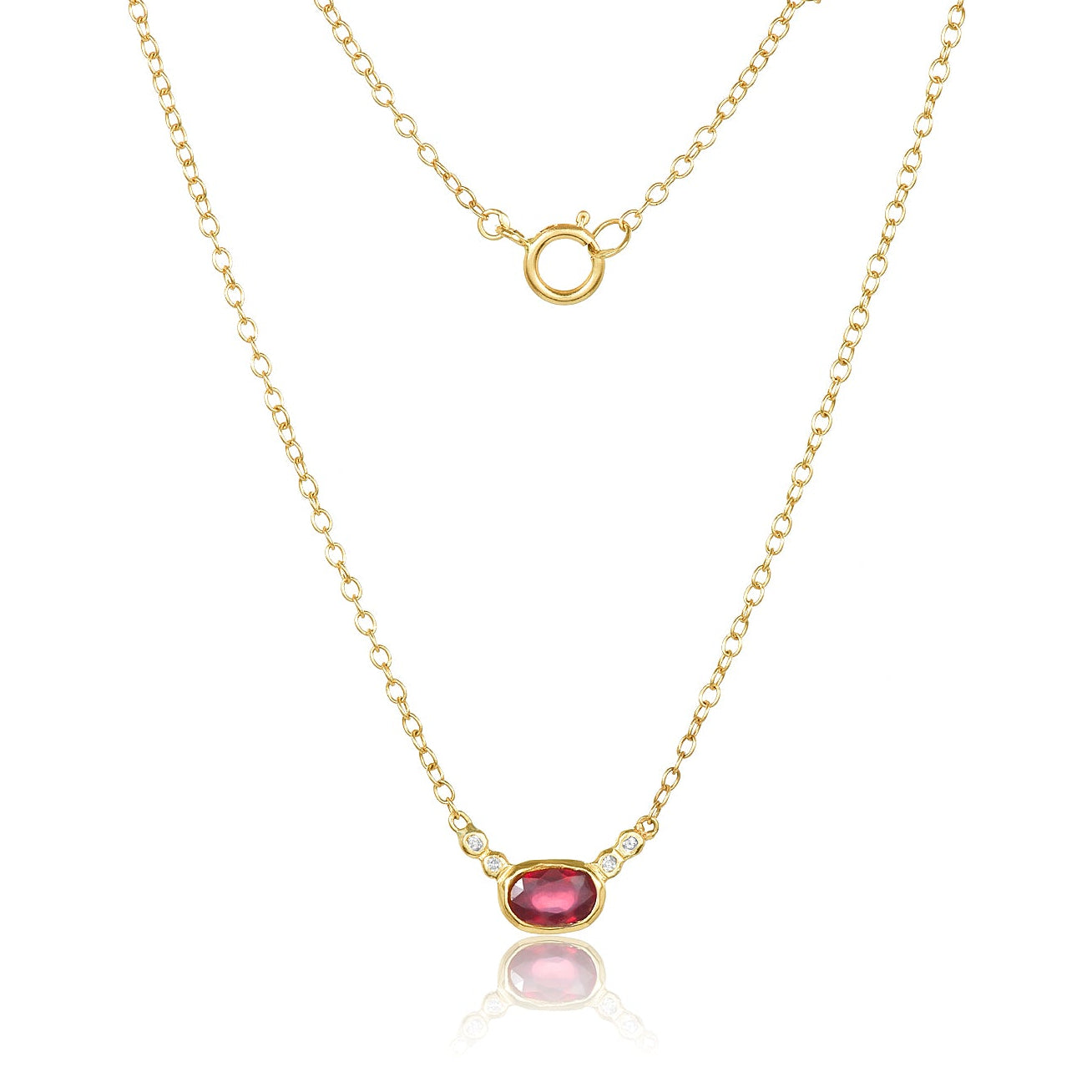 Ruby Ora Necklace