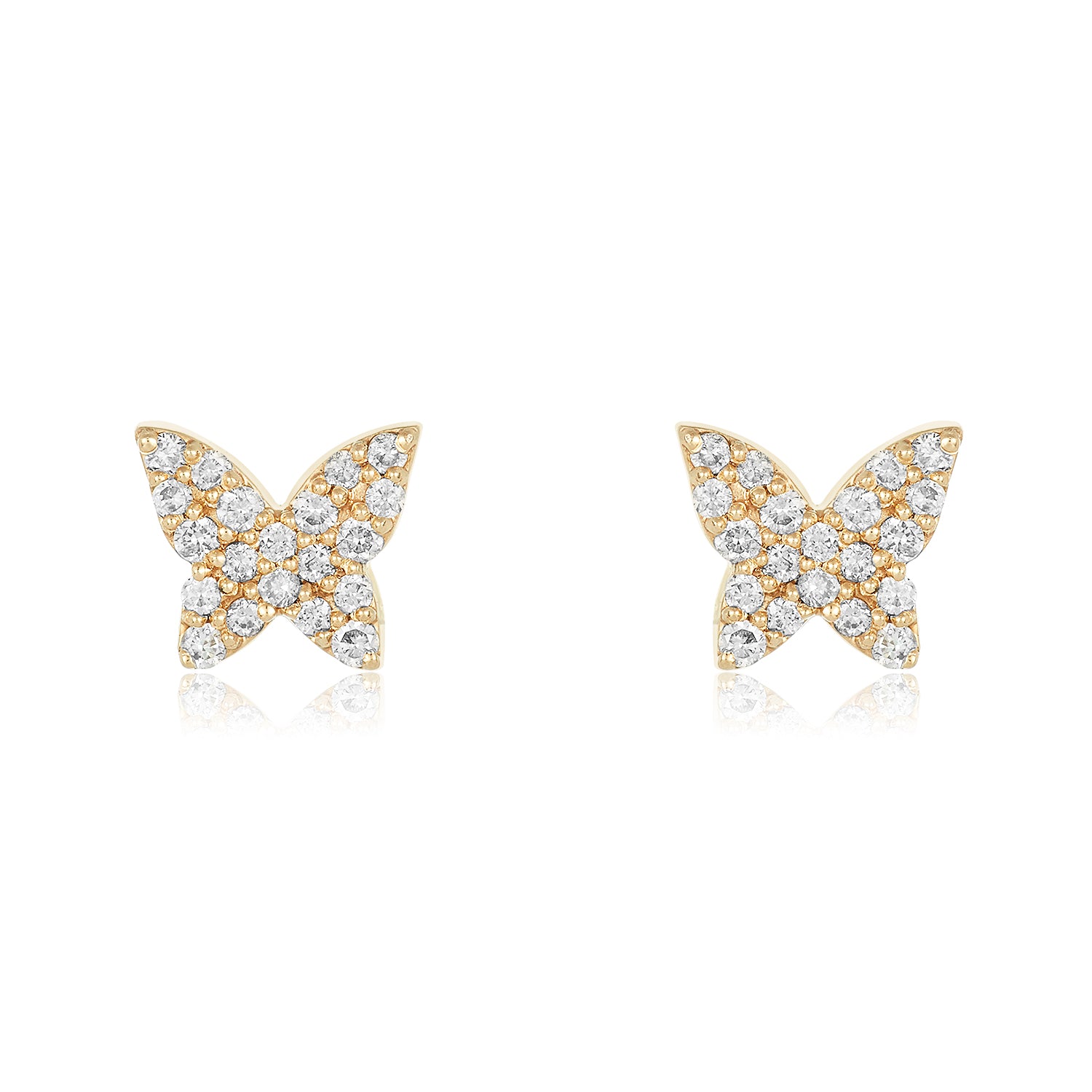 Butterflies Diamond Studs