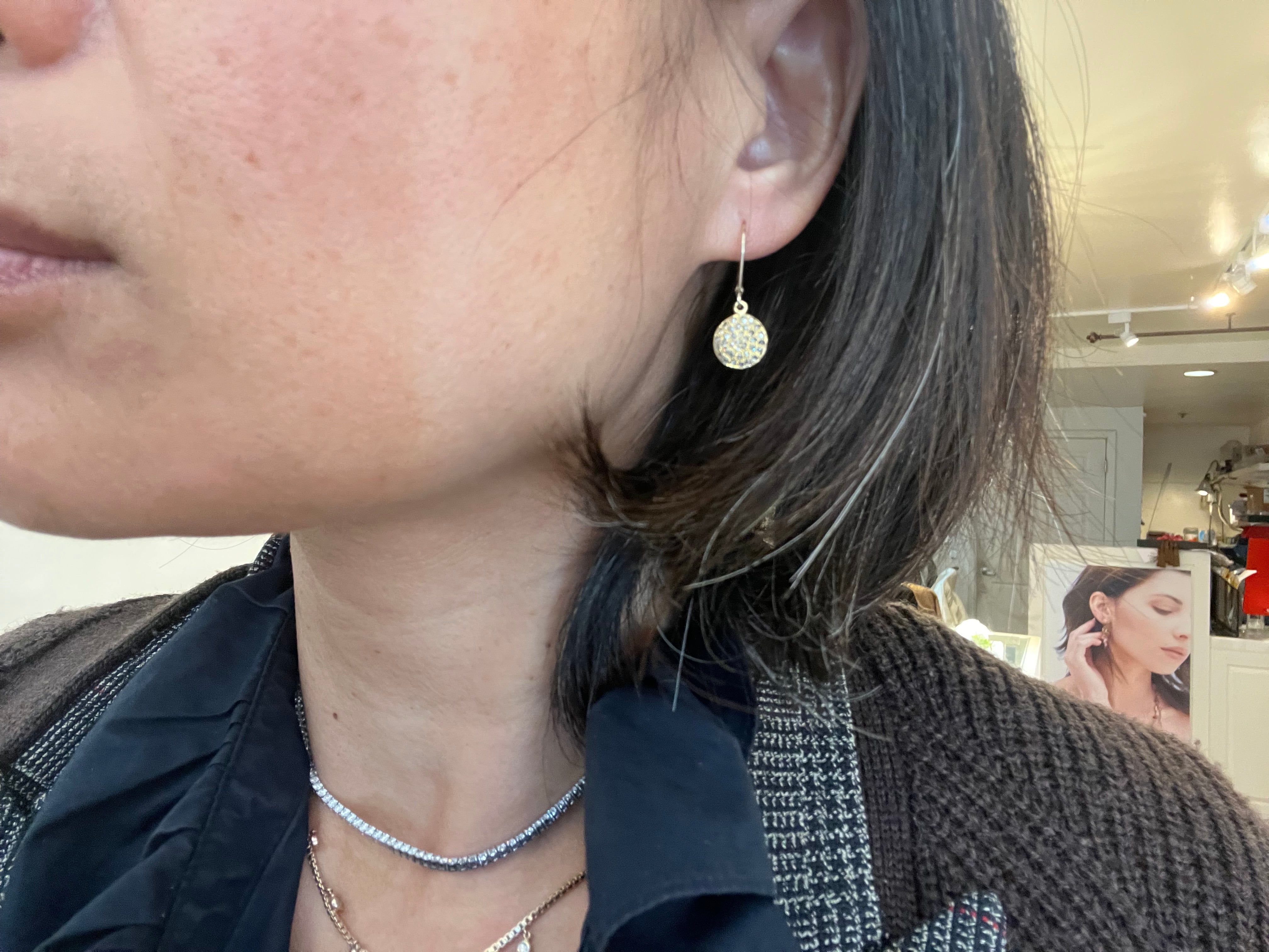 Wheel of Diamonds Earrings