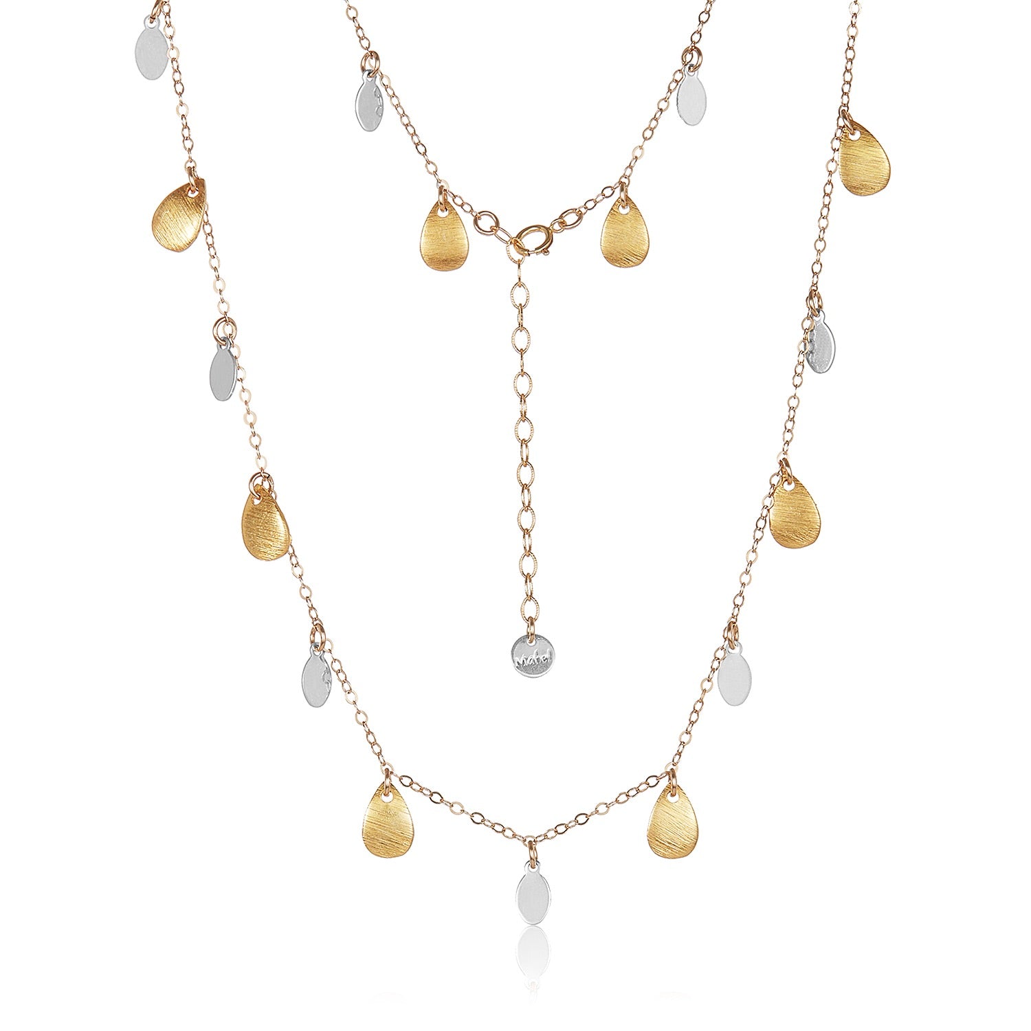 Silver And Gold Necklace
