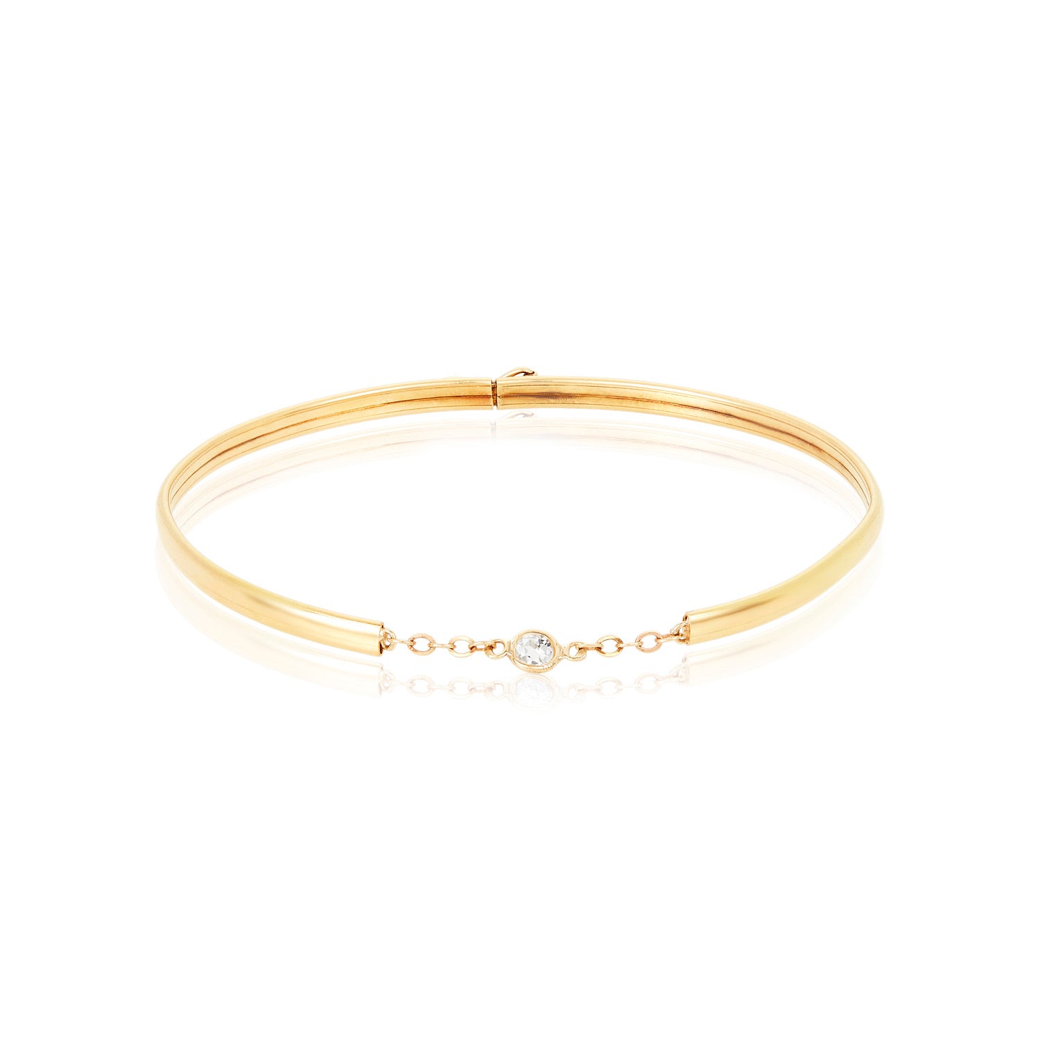 Karla Diamond Bangle-Natural Diamond
