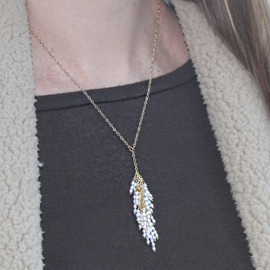 Firecracker Pearl Necklace