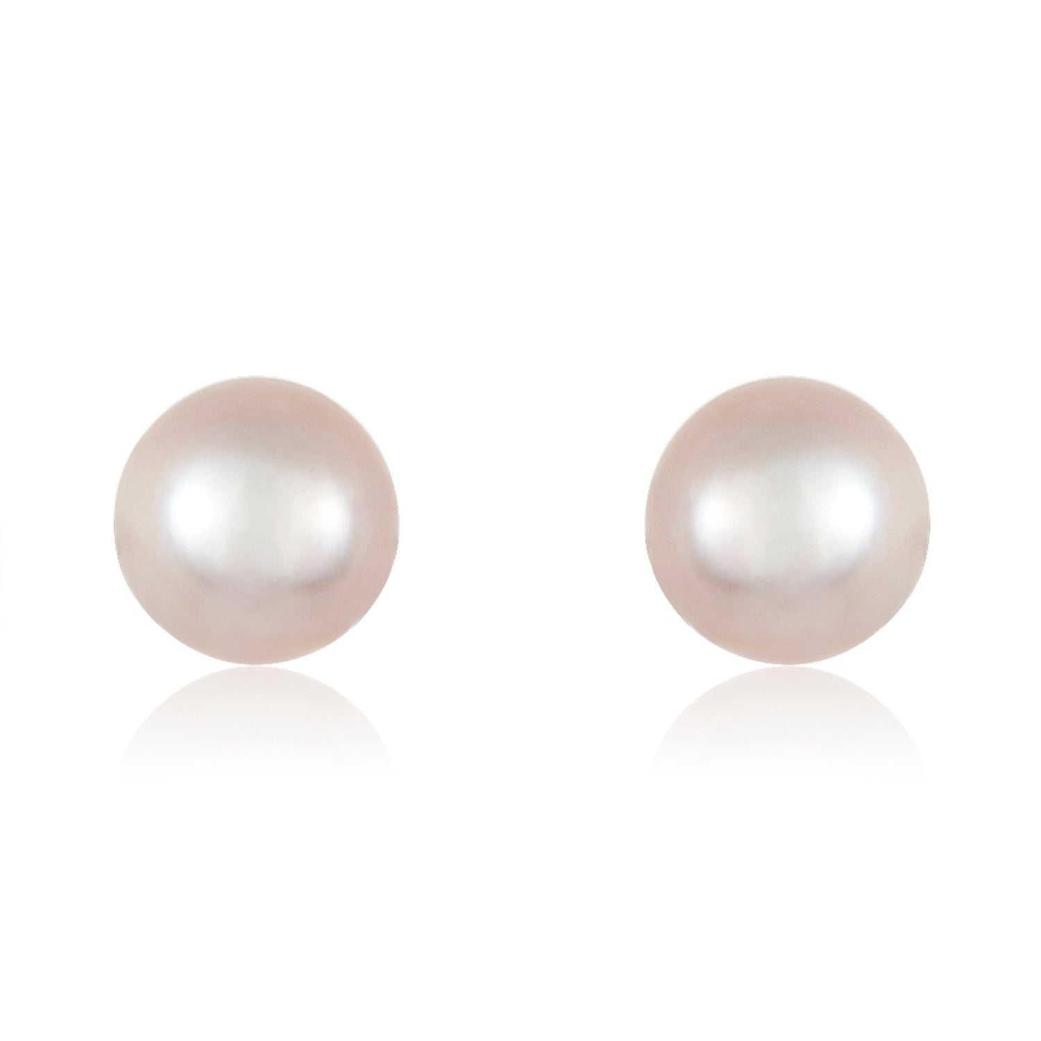 Peach Pearl Earrings