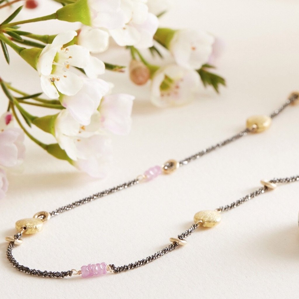 Eclipse Necklace - Ruby