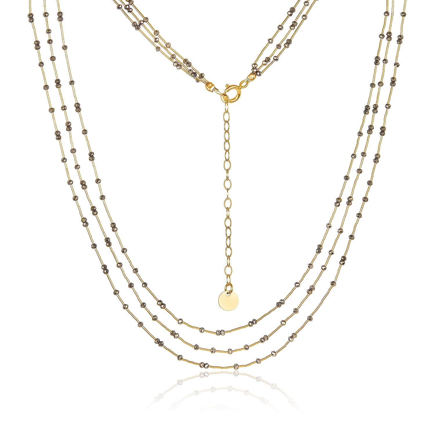 Elizabeth Necklace-Pyrite