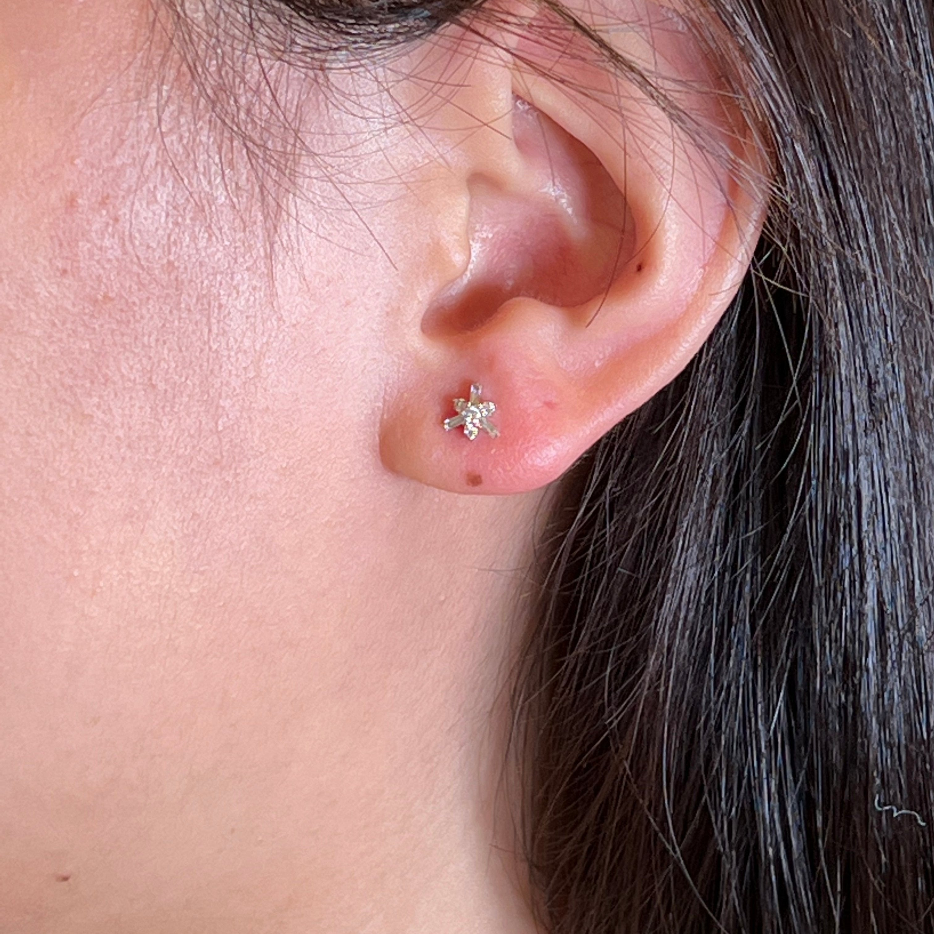 Kora Lab-grown Diamond Studs-10k