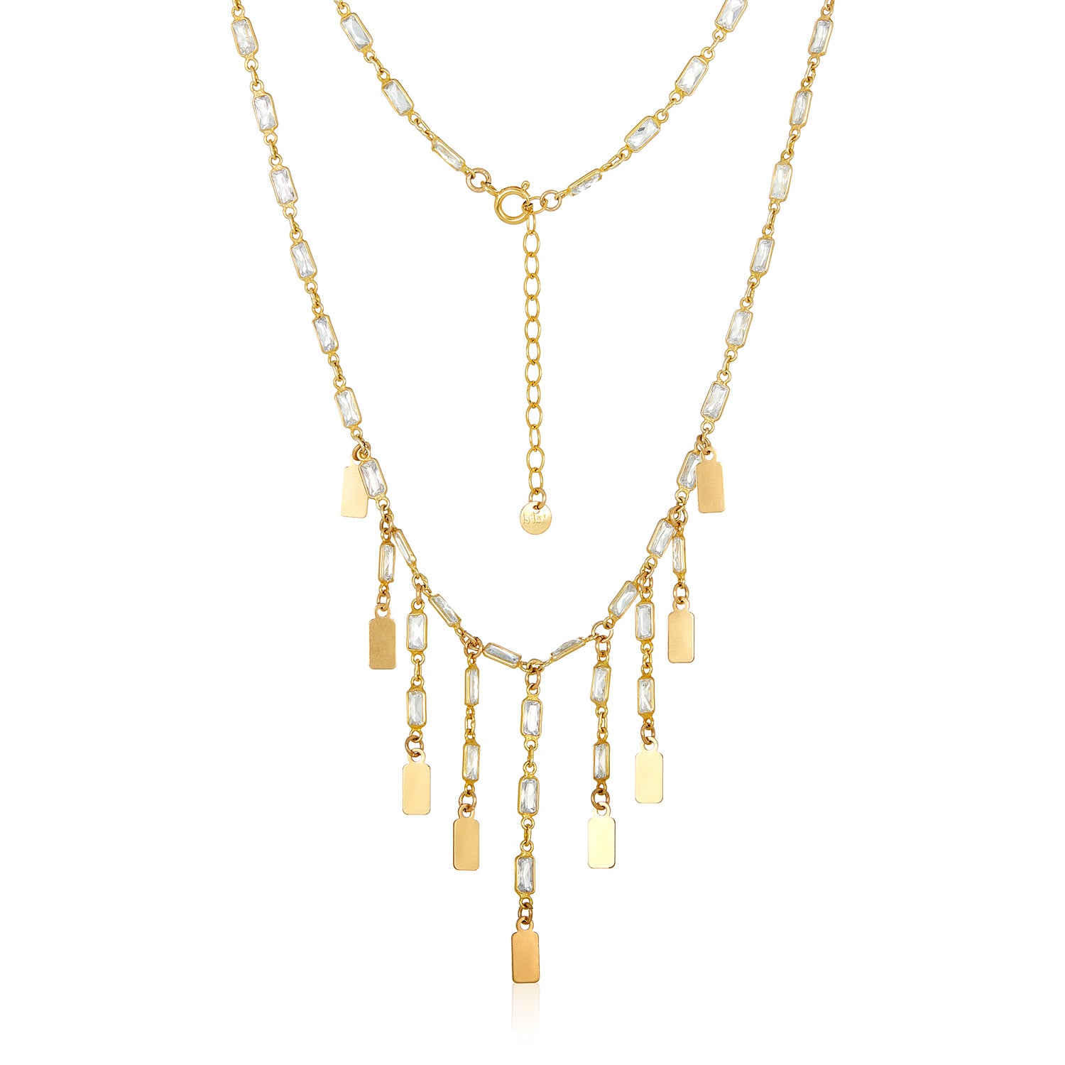 CZ Bib Necklace