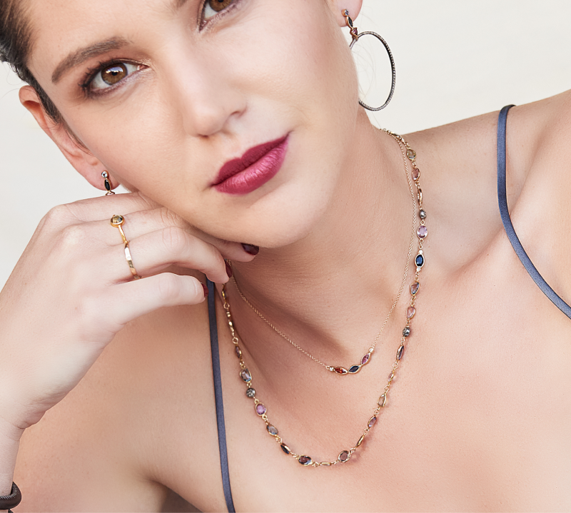 Collar Sapphire Necklace