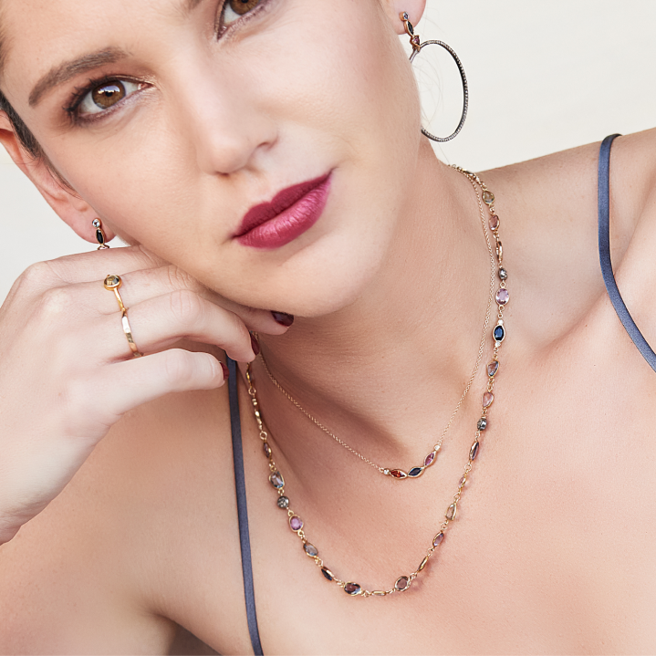 Collar Sapphire Necklace